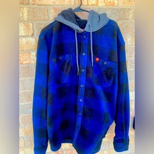 American Outdoorsman Flannel Hoodie Jacket